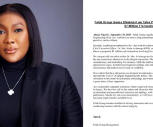 Felak Group Dismisses $7 Million Transaction Report, Demands Retraction