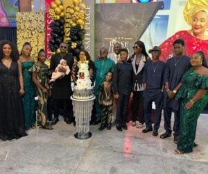 Photos and videos from singer 2Face Idibia’s mum’s 70th birthday party