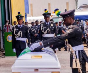 Nigeria Police Force Mounts Guard Of Honour For Late IGP Arase In Abuja