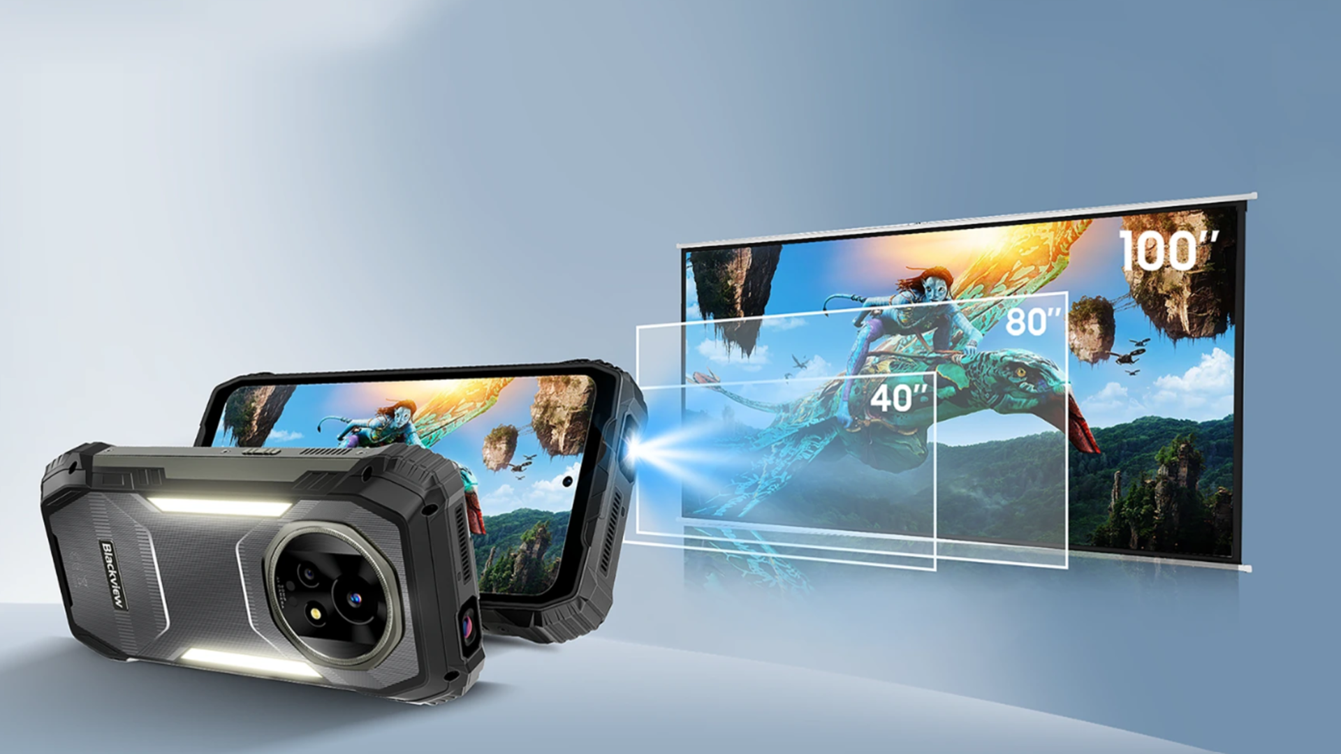 A rugged beast with a 20,000mAh battery and a camping light joins 2025’s unstoppable projector smartphone craze