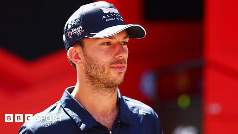 Pierre Gasly signs contract extension with Alpine until end of 2028