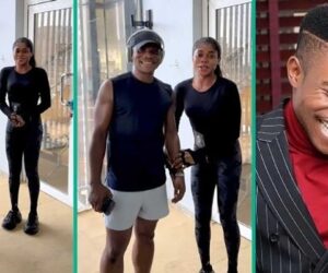 Lady Holds Pastor Jerry Eze’s Hand after Bumping Into Him at Gym: “My Year Is Made for Life”
