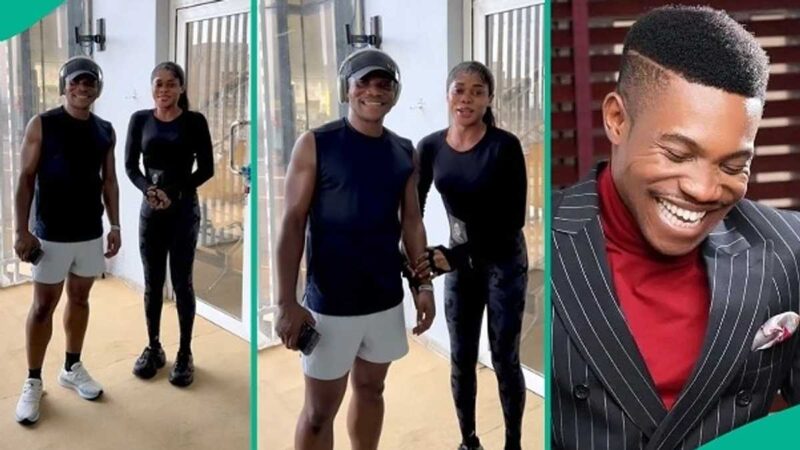 Lady Holds Pastor Jerry Eze’s Hand after Bumping Into Him at Gym: “My Year Is Made for Life”