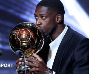 Ousmane Dembele wins Ballon d’Or: Paris St-Germain forward wins award