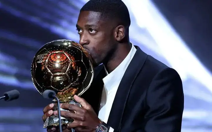Messi Reacts To Dembele Winning Ballon d’Or Award