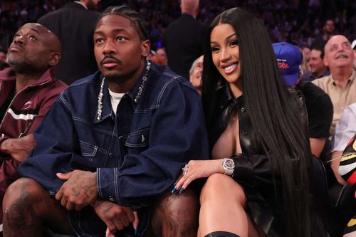 Cardi B confirms pregnancy with Stefon Diggs on live TV