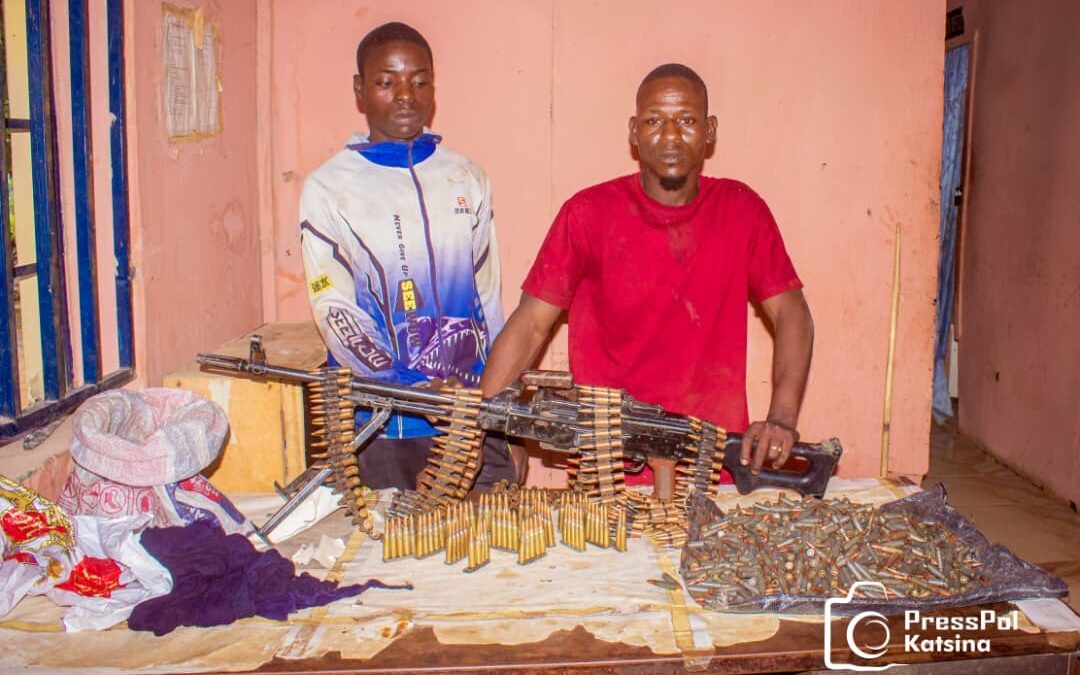 Police in Katsina intercept massive arms cache, arrest gun runners