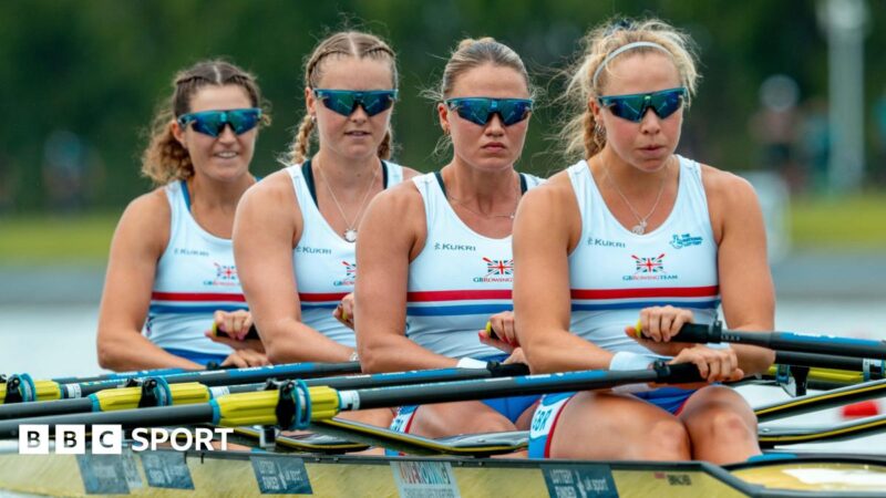 World Rowing Championships: Great Britain win silver in men’s and women’s quad sculls