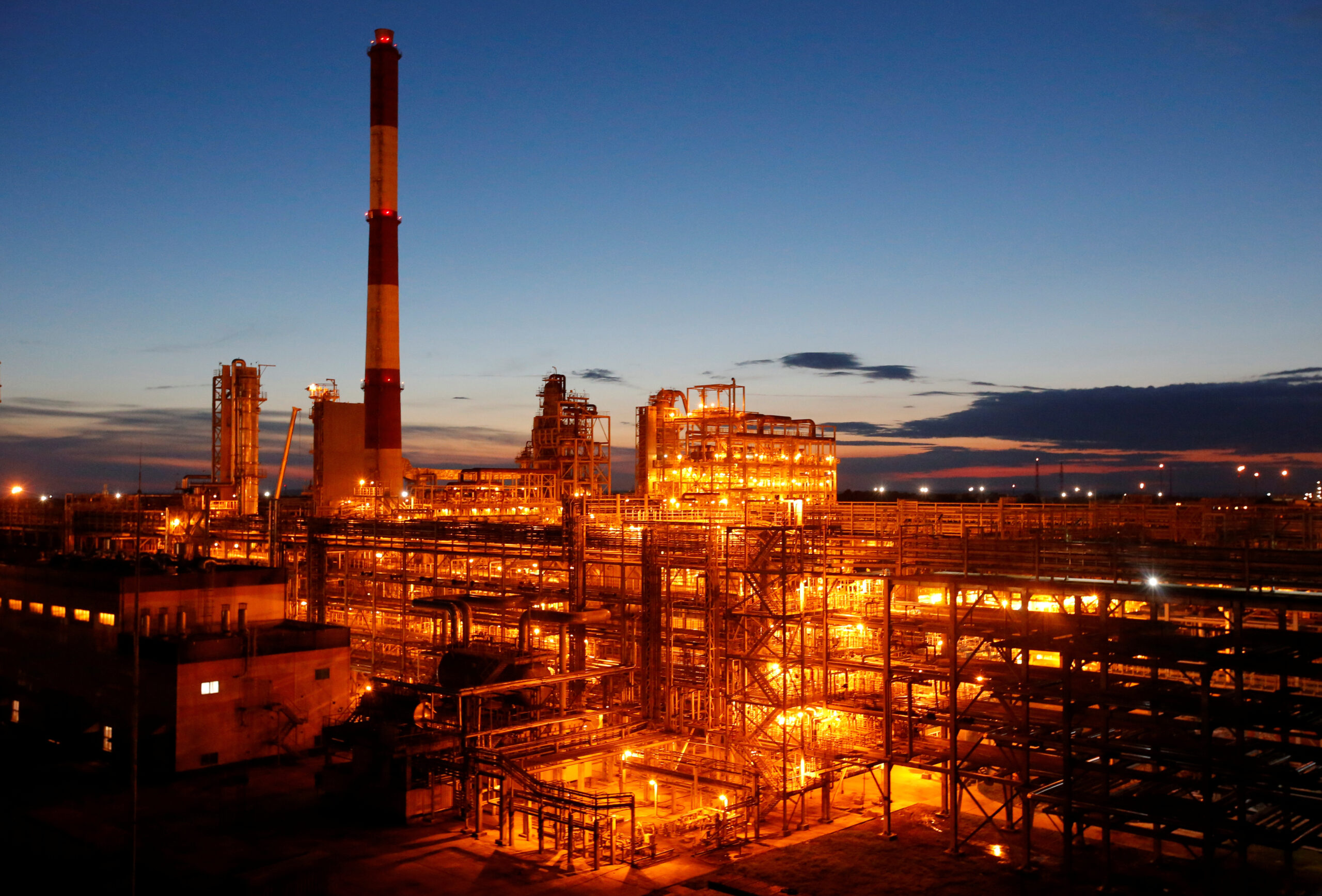Ukraine hits one of Russia’s largest oil refining complexes