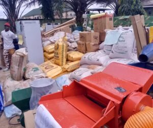 FG Distributes Agricultural Inputs To Farmers In Niger