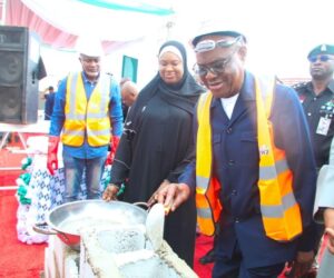 Wike flags off construction of multi-event sports centre at Kafe district, commits to youth empowerment