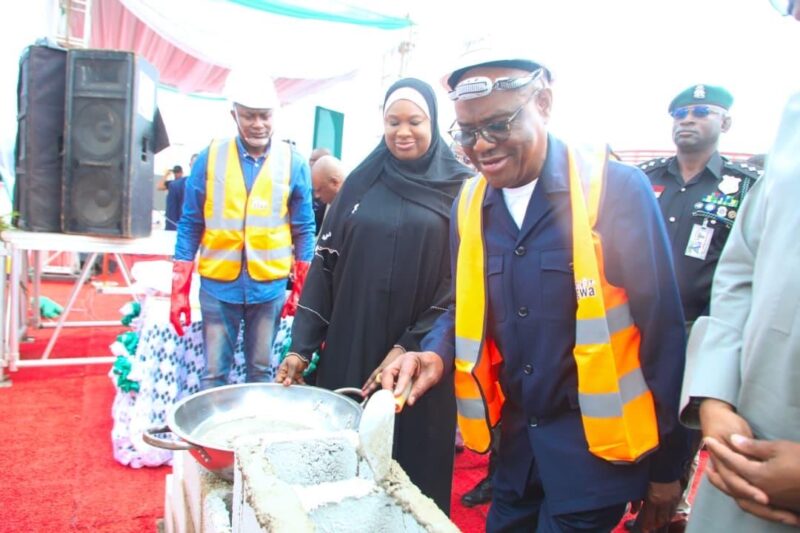 Wike flags off construction of multi-event sports centre at Kafe district, commits to youth empowerment