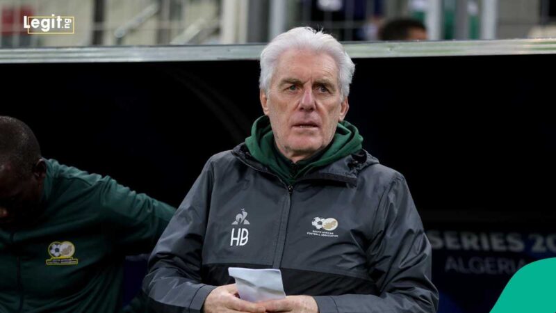 South Africa Coach Complains About Pitch Conditions Ahead of 2026 WCQ vs Super Eagles, Video