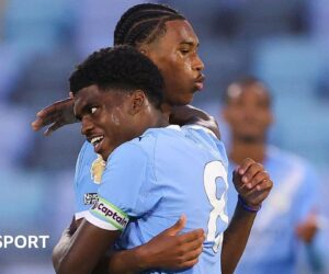 Huddersfield 0-2 Man City: Heskey brothers make their debuts