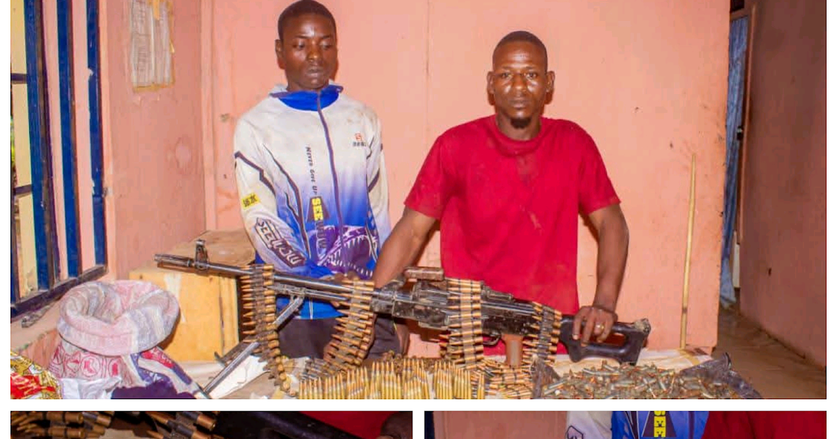 Katsina Police Smash Arms Smuggling Ring, Arrest Gun Runners with 1,295 Ammunition