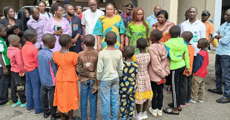 Plateau State Rescues 16 Children Trafficked to Anambra