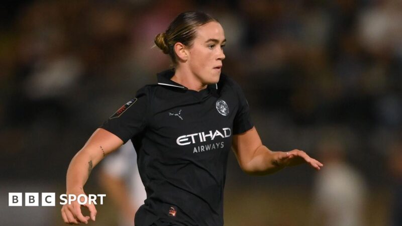 Grace Clinton: Debut Man City goal ‘takes pressure off’