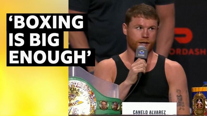 Canelo vs Crawford: Alvarez interrupts presenter to defend boxing