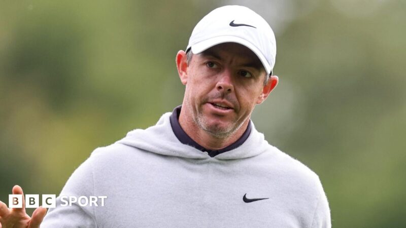Irish Open: Rory McIlroy ‘encouraged’ after first-round 71