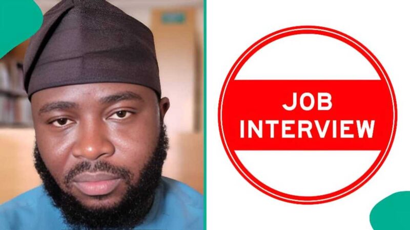 “I Wanted to Feel Unique”: Nigerian Man Shows Up in Ankara for Bank Interview, Gets Surprised
