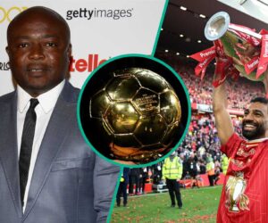 2025 Ballon d’Or: Abedi Pele Backs Mohamed Salah to Win, Gives Pictorial Reason