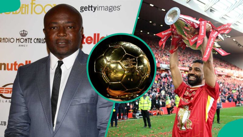 2025 Ballon d’Or: Abedi Pele Backs Mohamed Salah to Win, Gives Pictorial Reason