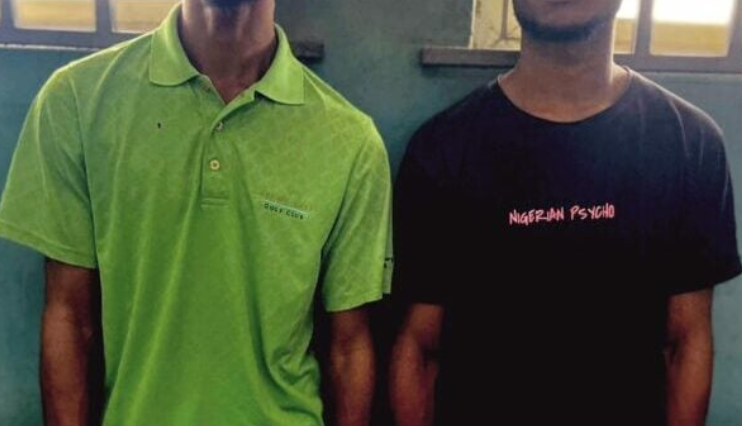 Two men arraigned in court for alleged theft of N2.5m worth of foodstuffs in Lagos