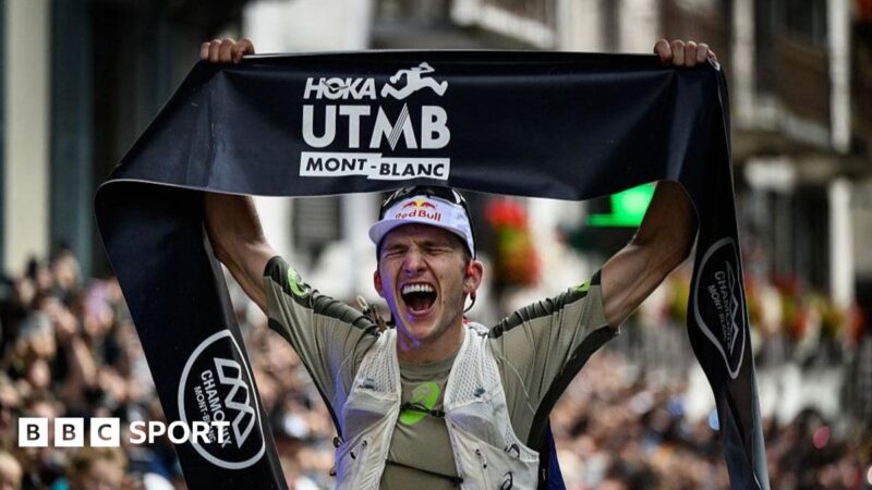 Trail Running: Britain’s Tom Evans wins Ultra-Trail du Mont-Blanc