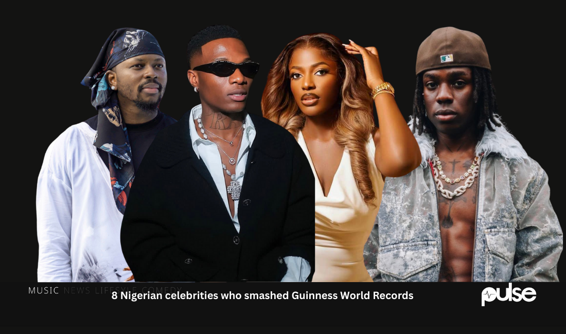 8 Nigerian celebrities who held Guinness World Records