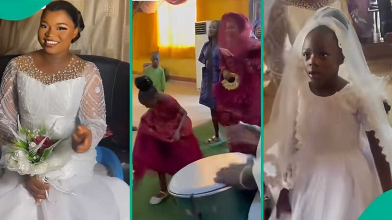 Single Mum Who Married Shows What Her Daughter Did at Her Wedding, Warms Heart: “She Came Prepared”