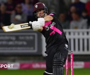 T20 Blast: Sean Dickson leads Somerset to tense win over Bears