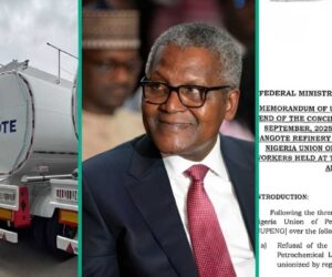 NUPENG Shares Every Detail of Agreement Reached With Dangote, Calls Off Strike