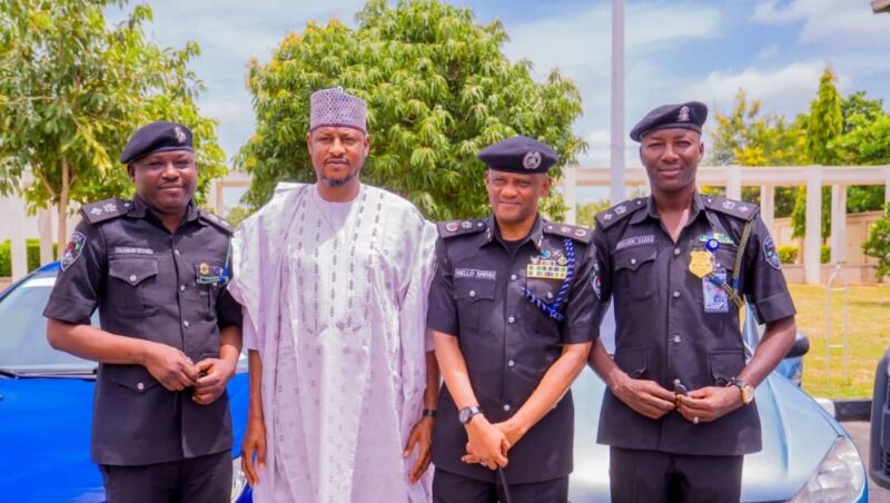 Gov Radda donates vehicles to nationally recognised Police officers in Katsina