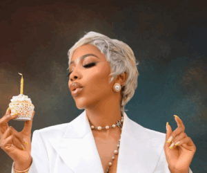 Mercy Eke Celebrates Her Birthday in Mai Atafo And Pearls
