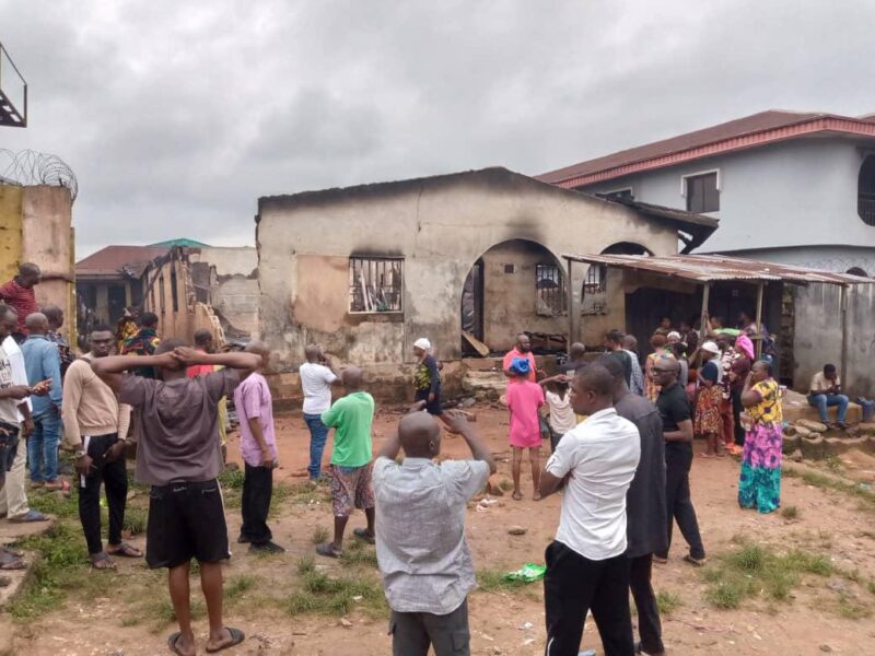 60-year-old church usher d!es in Edo midnight fire