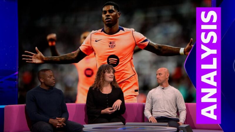 Champions League Analysis Newcastle 1-2 Barcelona: BBC Sport pundits Nicky Butt, Nedum Onouha and Nicky Bandini analyse Marcus Rashford