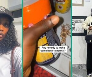 Lady Cries Out after Opening Container of Tea She Bought at Mall, Video Gets Attention on TikTok