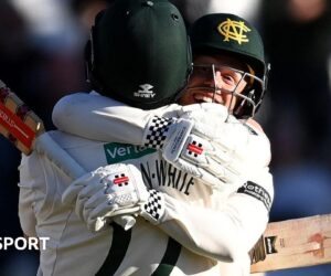 County Championship: Nottinghamshire win Division One title