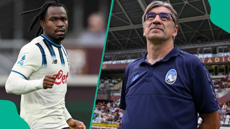 Atalanta Coach Gives Verdict on Ademola Lookman After His First Match This Season