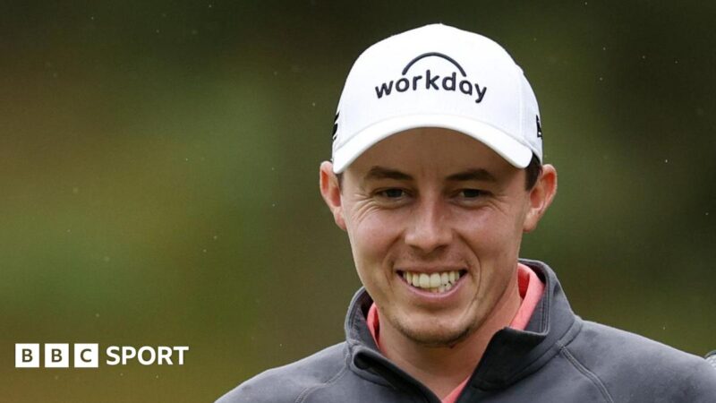 Matt Fitzpatrick helped by ‘stolen ball’ at BMW PGA Championship first round