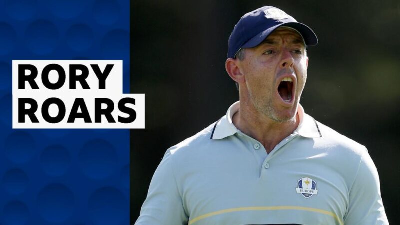 McIlroy wins back-to-back holes in fourballs