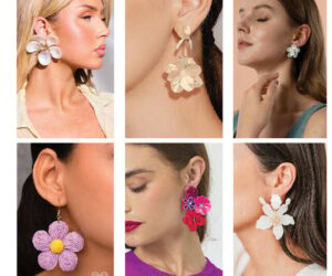 Floral Statement Earrings, The Ultimate Power Accessory Of The Season