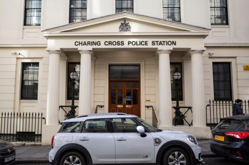 Nine police officers at Britain’s busiest police station are suspended over ‘racist, homophobic and misogynistic conduct’