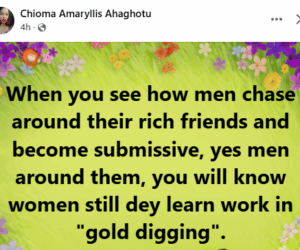 Gold digging men become submissive around their rich friends