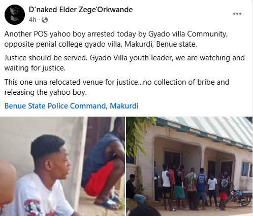 Two suspected POS fraudsters nabbed in Benue