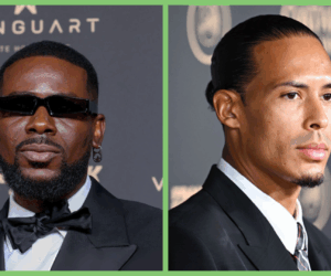 Music meets Football: Adekunle Gold dons Ballon d’Or 2025 stage with Van Dijk and Guardiola’s daughter