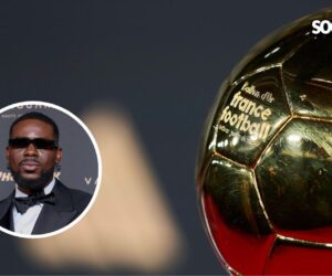 Photos: Adekunle Gold shuts down Ballon d’Or red carpet with ₦550m watch + Louis Vuitton suit