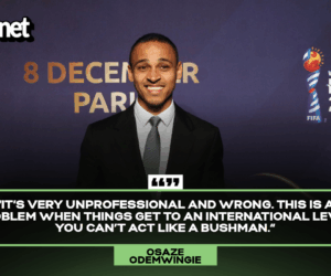 Osaze Odemwingie slams NFF for scapegoating Troost-Ekong and Cyriel Dessers