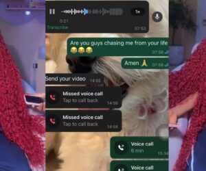 “Prepare for marriage” – Lady shares the hilarious birthday wishes she received from her dad (VIDEO)