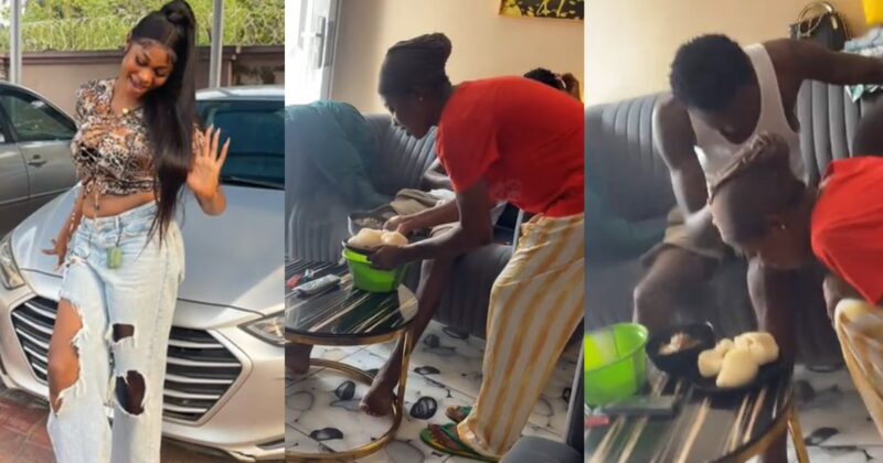 Lady shares hilarious way a friend she accompanied to her boyfriend’s place served him breakfast the next morning.